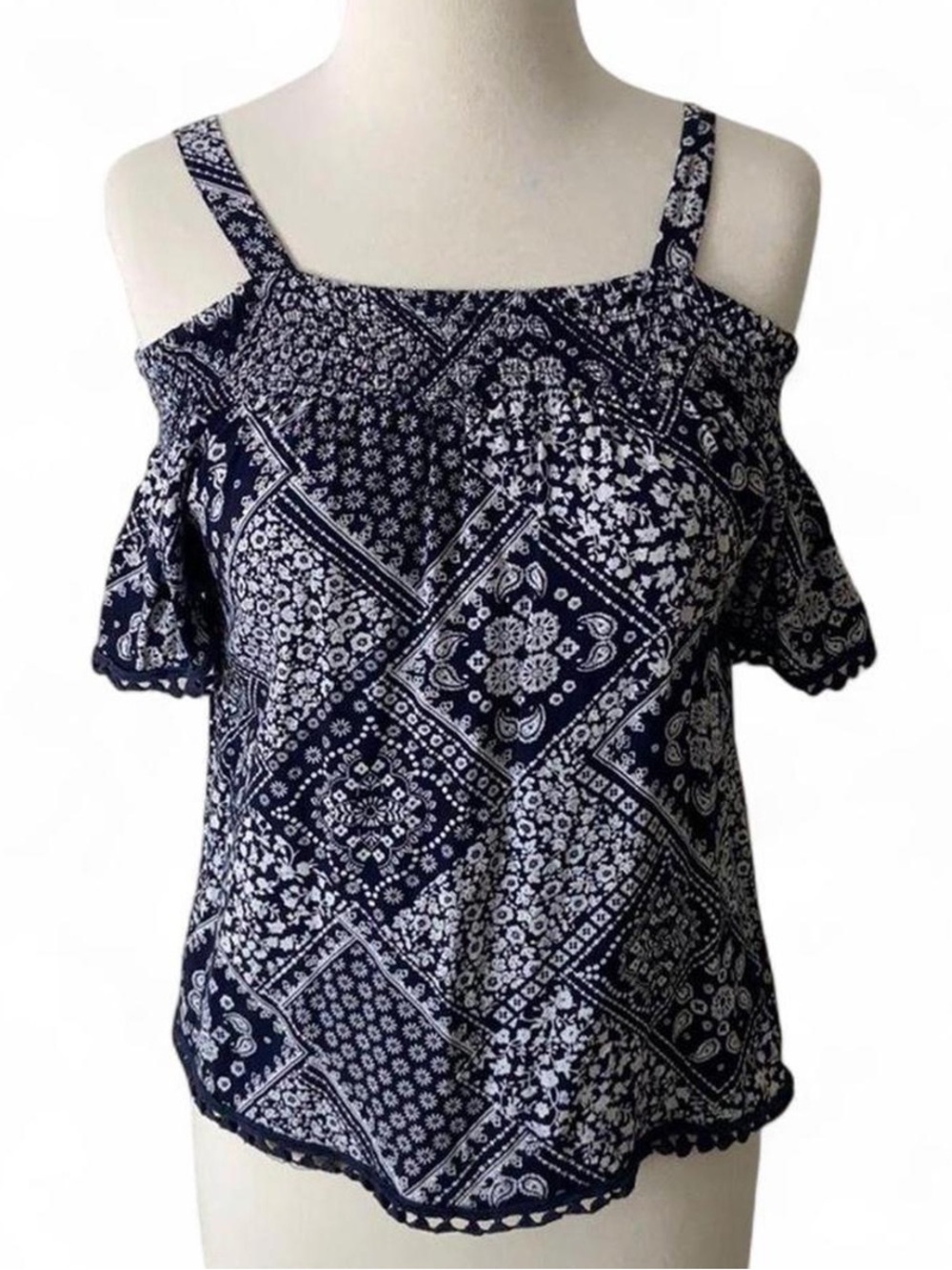 Zoe + Rose Band of Gypsies Off Shoulder Top